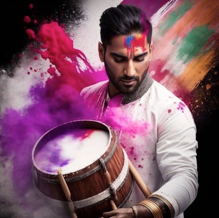 Indian Wedding Dhol Player